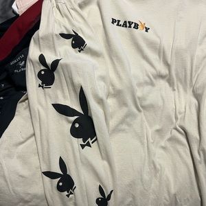 Playboy long sleeve t shirt never used brand new